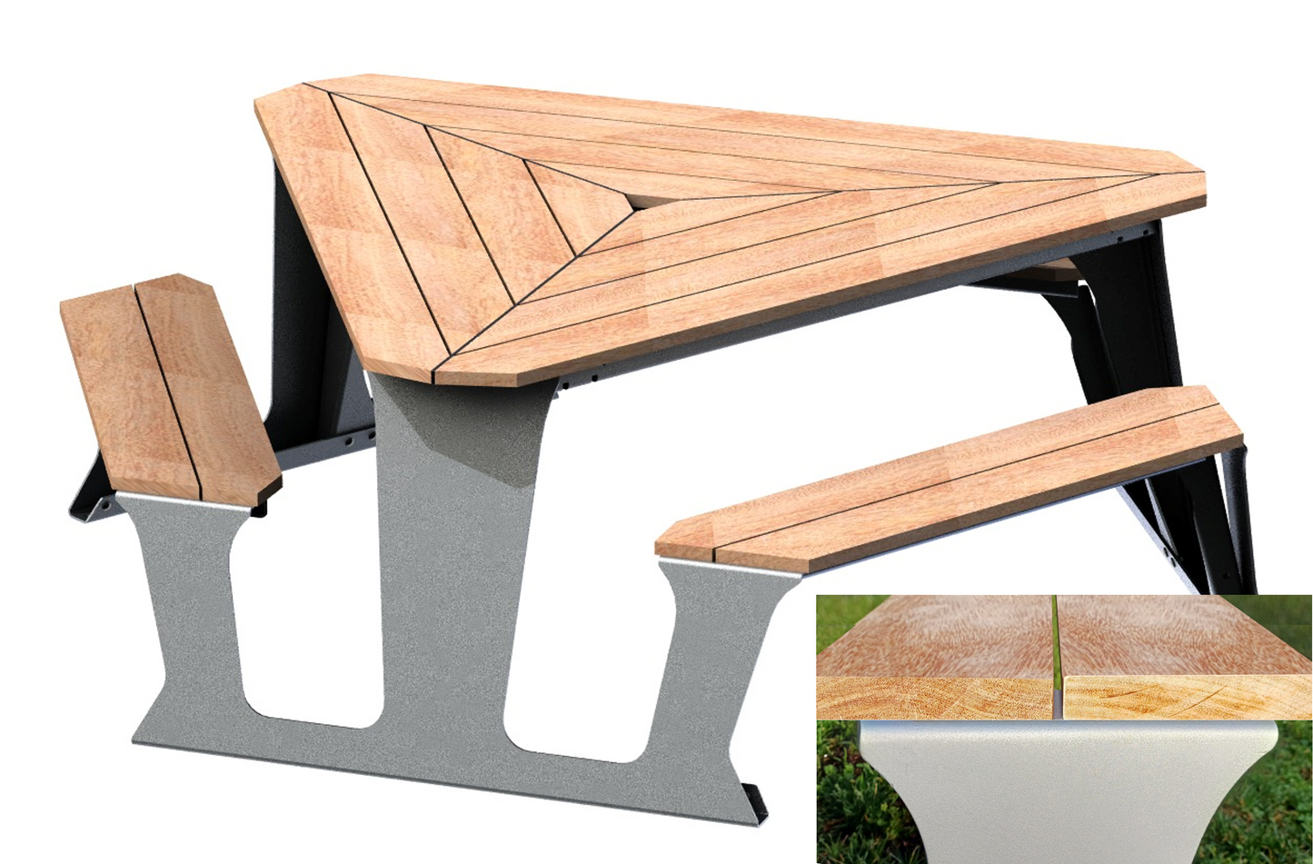 Picknicktafel Triangle