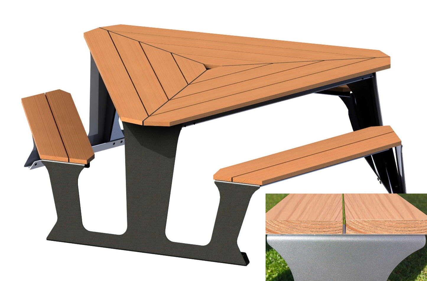Picknicktafel Triangle