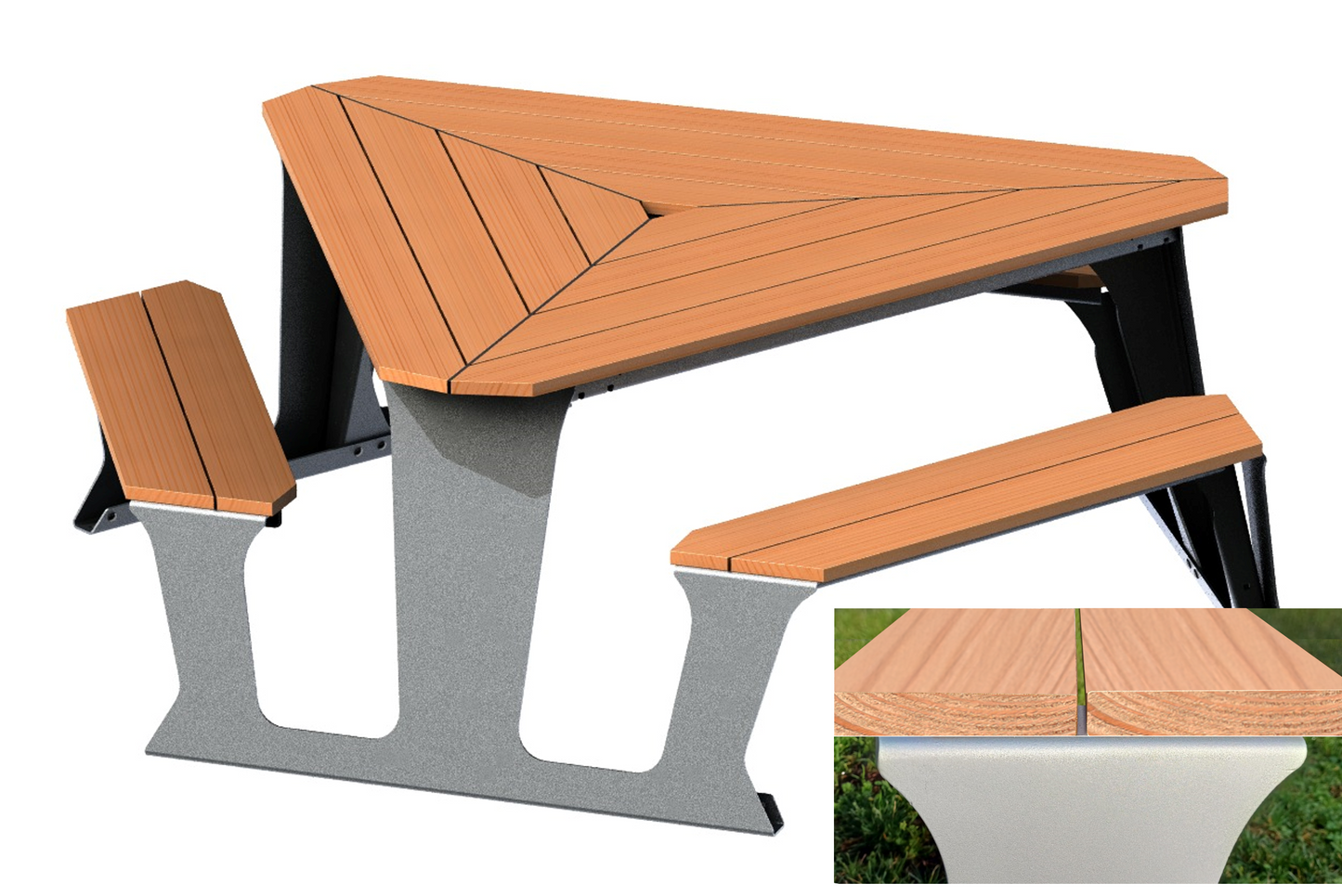 Picknicktafel Triangle