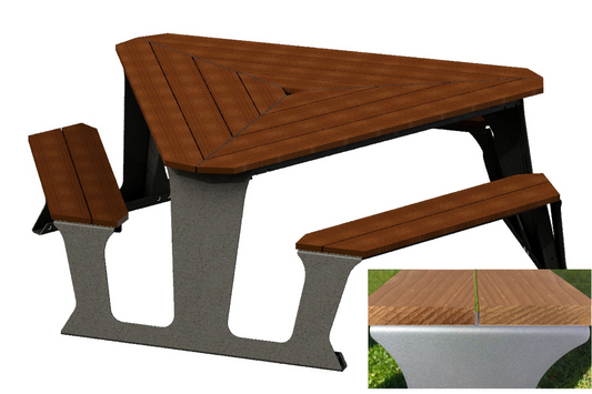 Picknicktafel Triangle