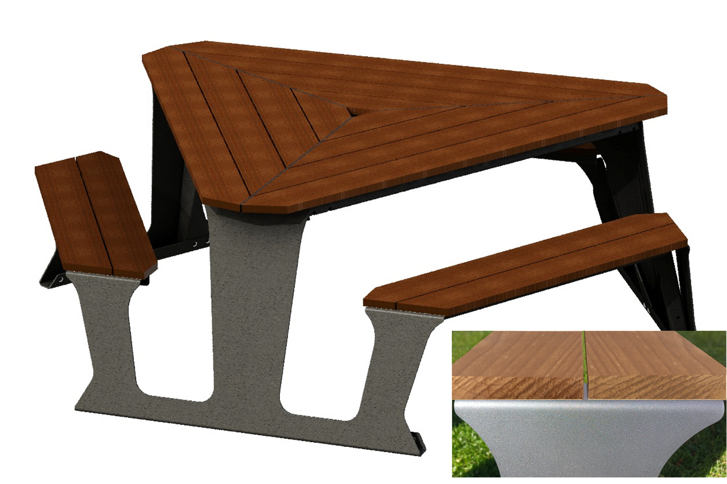 Picknicktafel Triangle