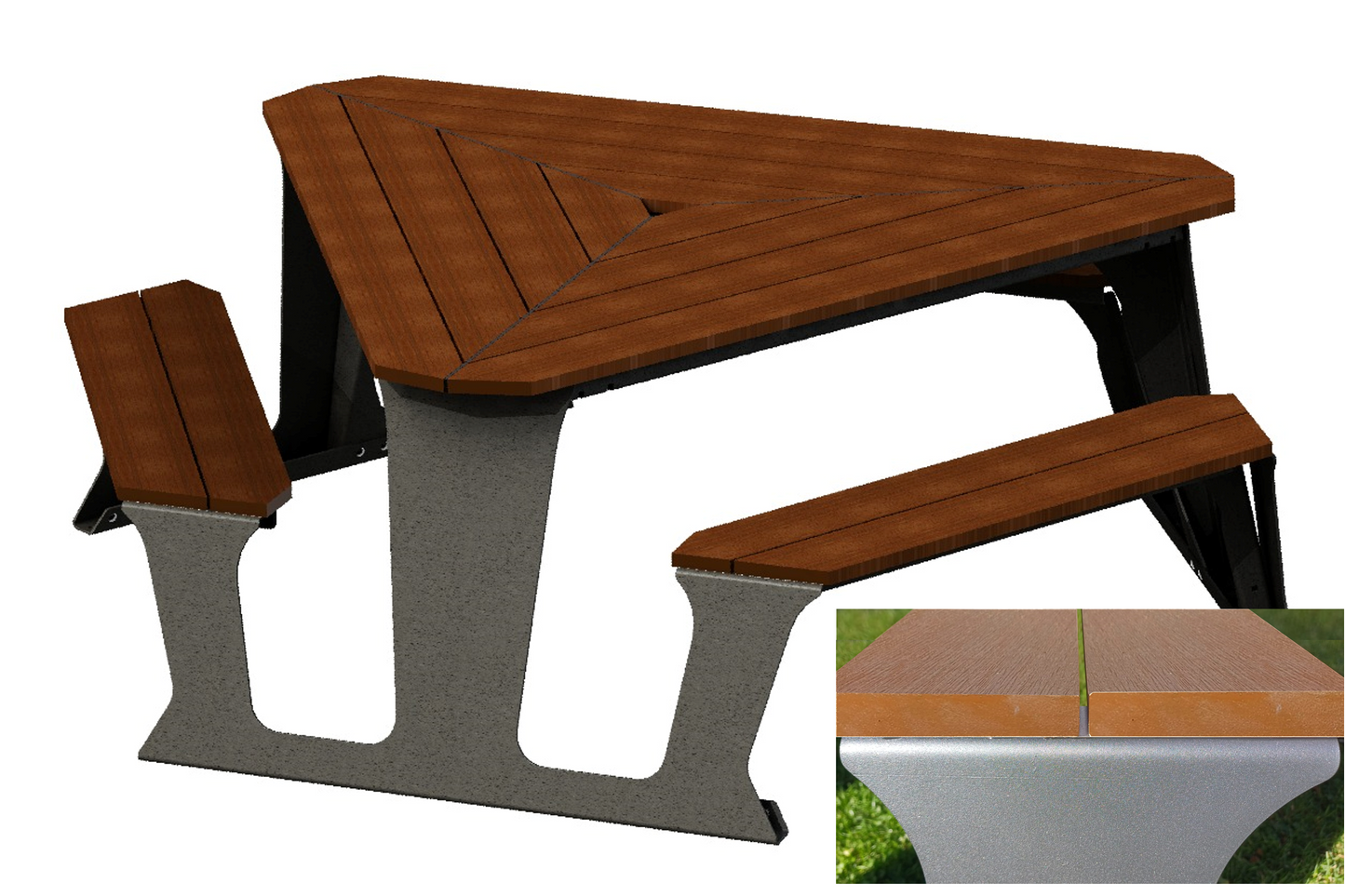 Picknicktafel Triangle