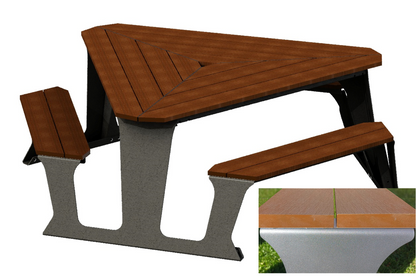 Picknicktafel Triangle