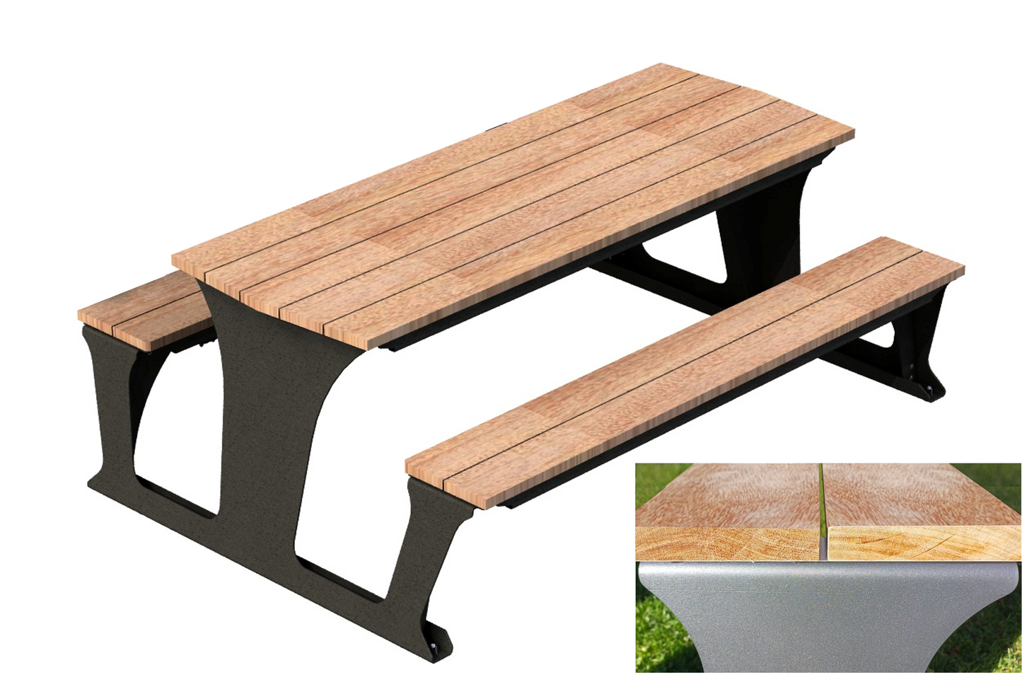 Picknicktafel Straight