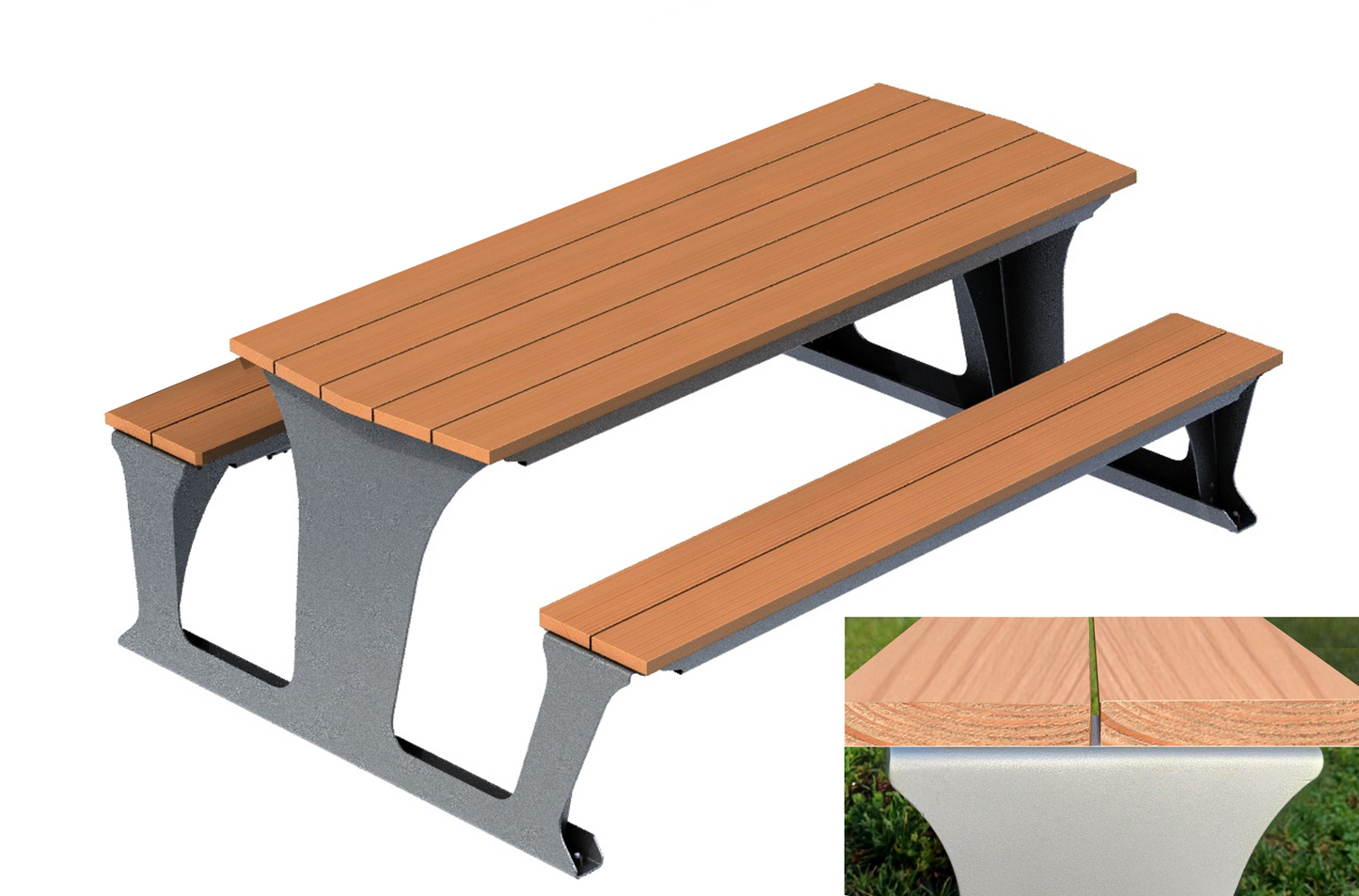 Picknicktafel Straight