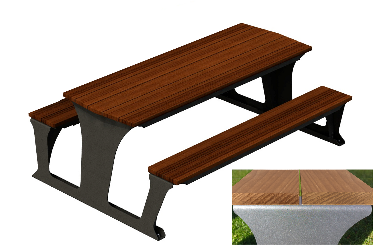 Picknicktafel Straight